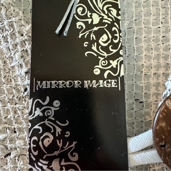 Mirror Image Women’s 1X Gypsy Boho Hippie Open Front Open Weave Sweater Cardigan - Picture 7 of 10